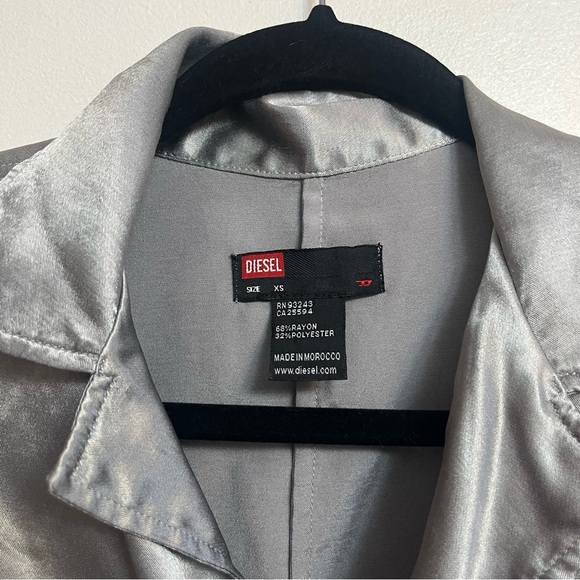 Diesel Silver Women's Blouse - Picture 2 of 4